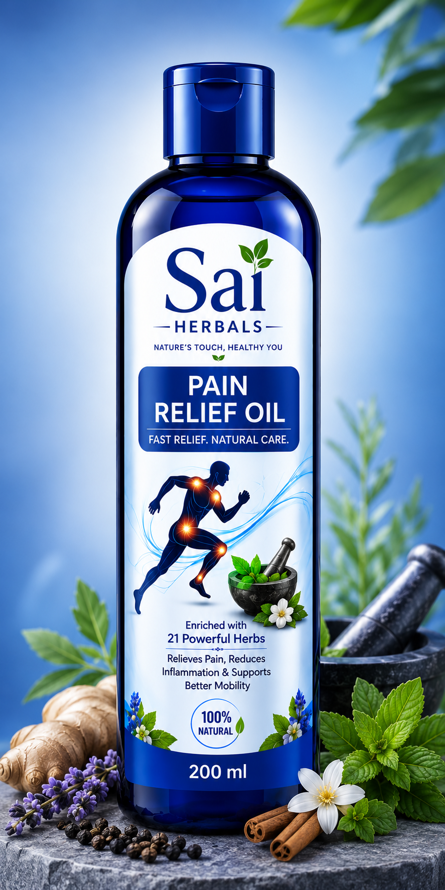 Sai Pain relief oil - 100% Result no side effects